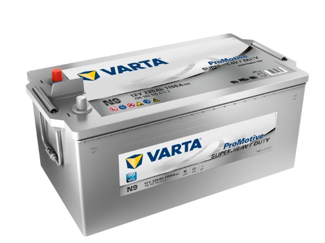 Varta - N9 - Promotive SLI Starter Battery 725103115, 12V 225Ah 1150A