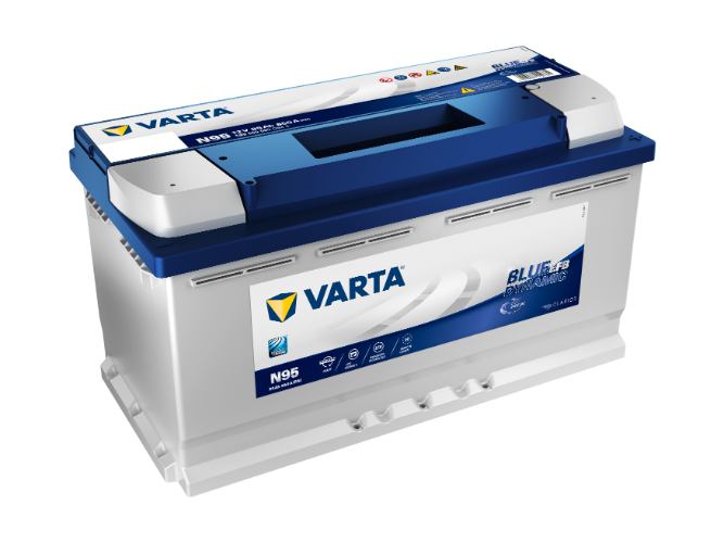Varta - N95 - Dynamic EFB Start-Stop Battery 595500085, 12V 95Ah 850A