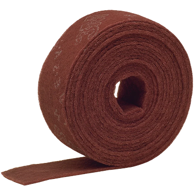 Abracs Non-woven Roll 100mm x 10M Grey/Fine - Pack of 1, NWR10010GREY