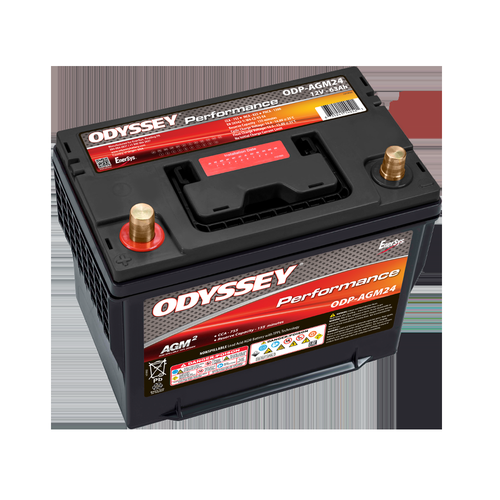 Odyssey ODP-AGM24 12V 63Ah Performance Automotive Battery, 2 Years Warranty