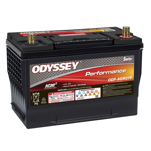 Odyssey ODP-AGM27F 12V 85Ah Performance Automotive Battery, 2 Years Warranty