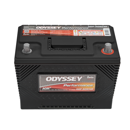 Odyssey ODP-AGM34R 12V 61Ah Performance Automotive Battery, 2 Years Warranty