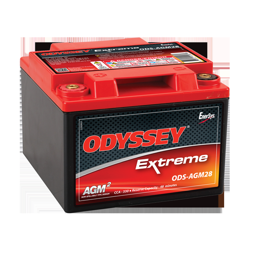 Odyssey ODS-AGM28 12V 28Ah Power & Motorsports Battery, 2 Years Warranty
