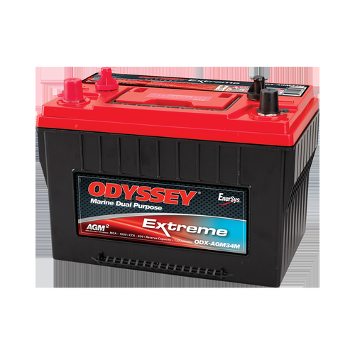 Odyssey ODX-AGM34M 12V 68Ah Extreme Battery, 2 Years Warranty