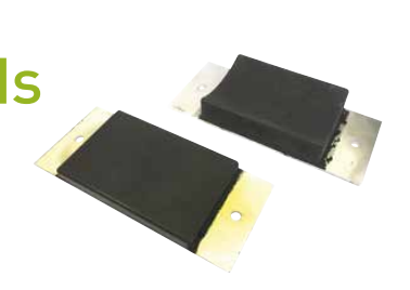 Tipper Body Pad 150mm - PB12075-STEEL