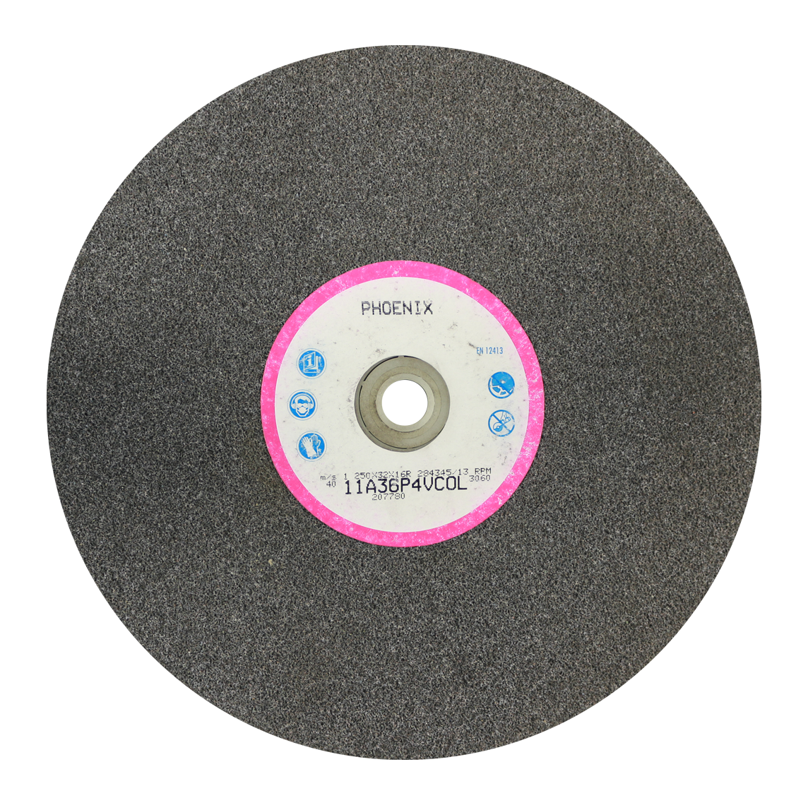 Abracs AL/OX Grind Wheel, 250mm x 32mm x 36g, PHGW25032A036