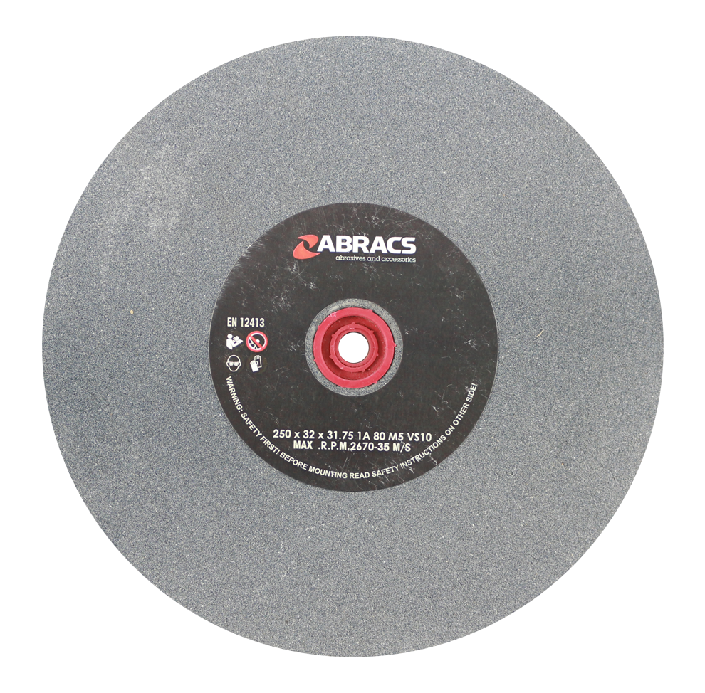 Abracs AL/OX Grind Wheel, 250mm x 32mm x 80g, PHGW25032A080