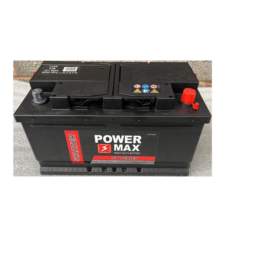 Powermax PM110 Premium Car Battery 12V 80Ah Type 110, 3 Years Warranty