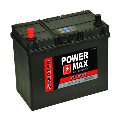 Powermax PM155 Premium Car Battery 12V 45Ah Type 155, 3 Years Warranty