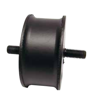 Profiled Bobbin Mount 26mm M8 70 Shore - PR262222-70