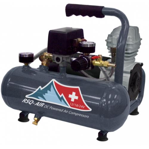 FPS, RSQ-AIR-DD0504-12V, 0.37kW Compressor, 4 Litre Receiver, 12V DC, PU-DD0504-12V