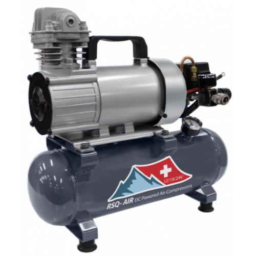 FPS, RSQ-AIR-DD0706-24V, 0.56kW Compressor, 6 Litre Receiver, 24V DC, PU-DD0706-24V