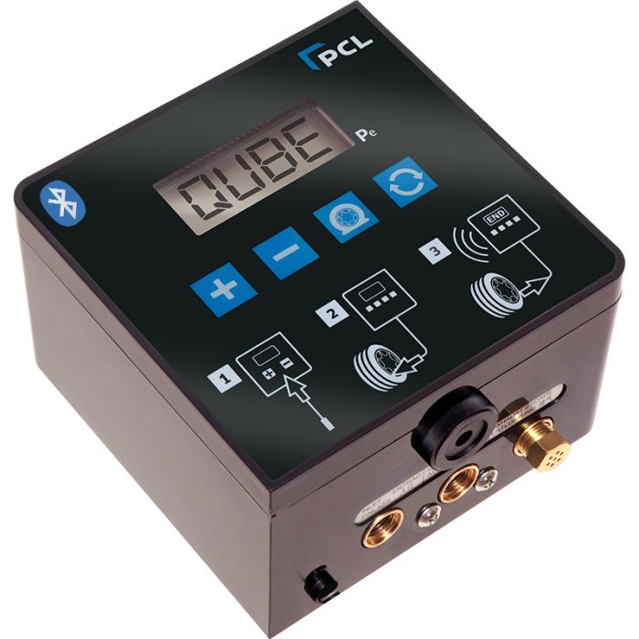 PCL QUBE6B ACCURA QUBE Tyre Inflator 12V, No Plug, No Hose, Bluetooth enabled