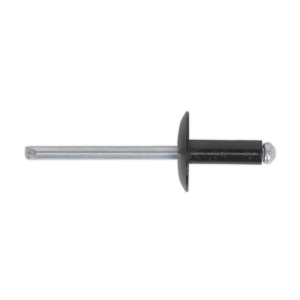 Sealey RAB4818L Aluminium Rivet Black Large Flange 4.8 x 18mm Pack of 200