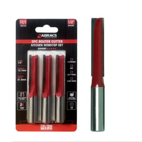 Abracs 12 Pieces Router Cutter Set 1/4