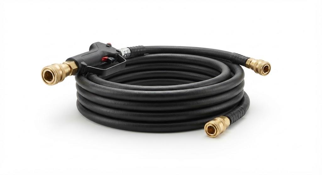 PCL RHA193 WM2 Hose Assembly 7.6m Twin Twisted with Hand Control & THO Connector