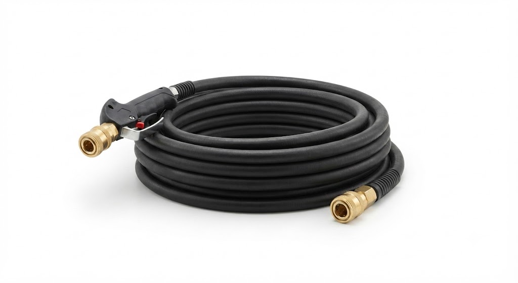 PCL RHA195 PM1, WM1 Hose Assembly 7.6m Co-Axial with Hand Control & THO Connector