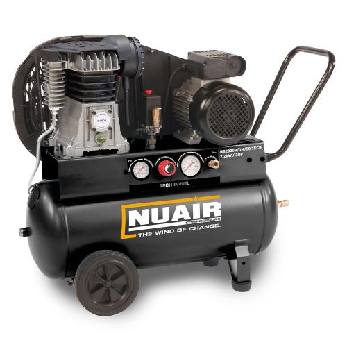 FPS S-28DA504FPS139 B2800B/3M/50 TECH-PRO UK Piston Compressor, Tank Capacity - 50 Litre, Max. Air Pressure - 10 Bar