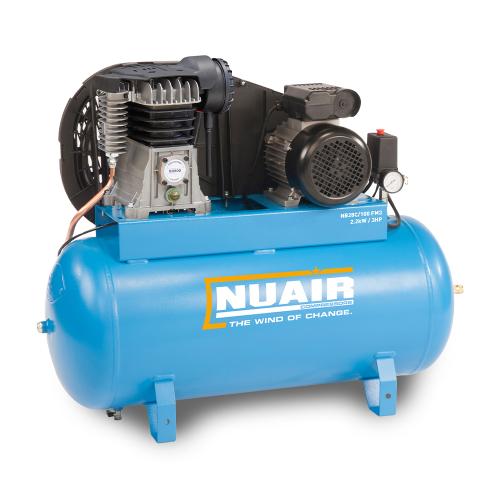 FPS S-36FN541FPS145 NB3800B-PRO/100 FT3 Piston Compressor, Tank Capacity - 100 Litre, Max. Air Pressure - 10 Bar, 400v