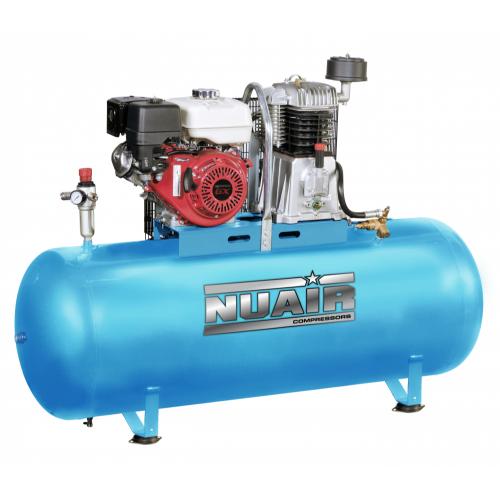 NuAir, NB7/11S/270F Honda Petrol Piston Compressor, Tank Capacity - 270 Litre, Max. Air Pressure - 10 Bar, S-N7NN9P1NUA