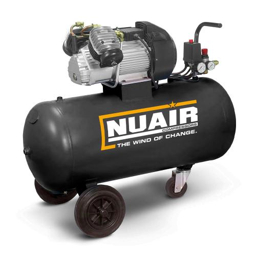 FPS S-SXFL504FPS594 NDV/100 CM3 Piston Compressor, Tank Capacity - 100 Litre, Max. Air Pressure - 8 Bar