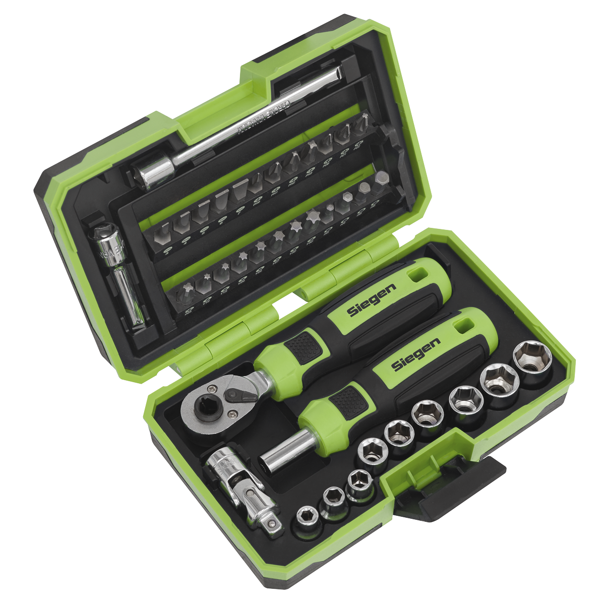 Sealey S01255 Socket & Bit Set 38pc 1/4