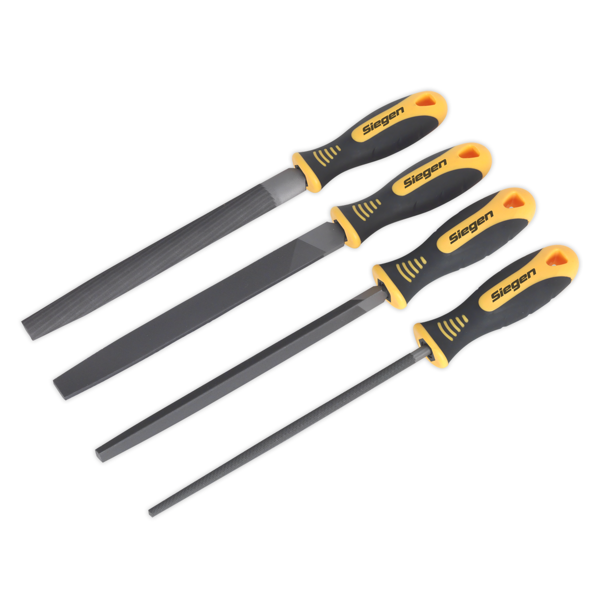 Sealey S0629 File Set 4pc 200mm