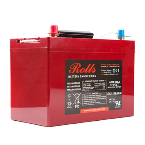 Rolls S12-116AGM Deep Cycle Series 12 Volt Battery