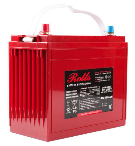 Rolls - S12-160AGM - Series 5 Agm Battery 12V 160Ah