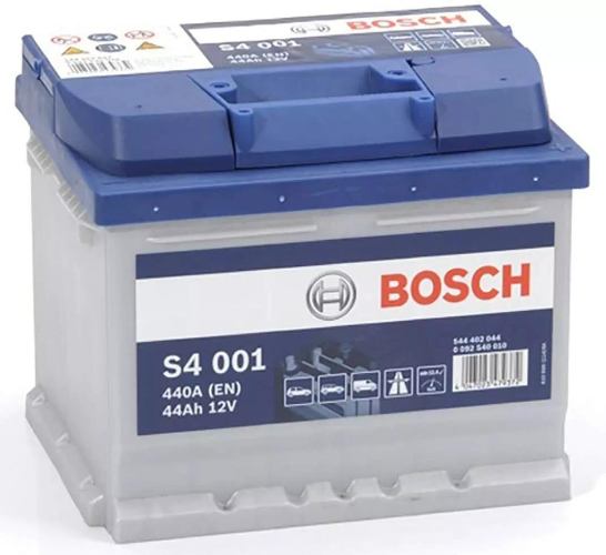 Bosch - S4 Car Battery 544402044 12V 44Ah S4001
