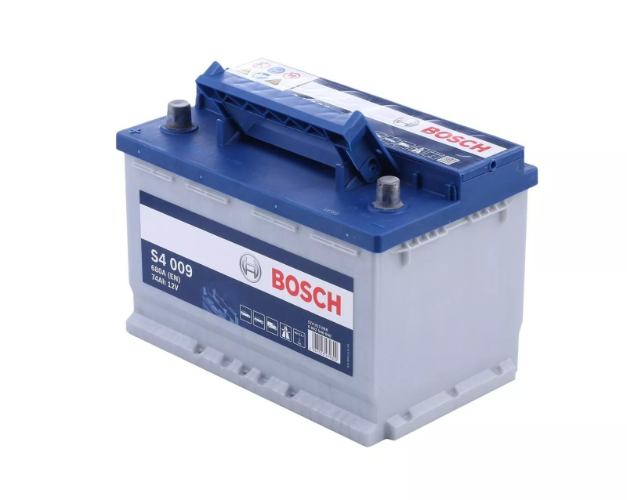 S4 009 Bosch Car Battery 12V 74Ah Type 086 - 574013068, 4 Years Warranty