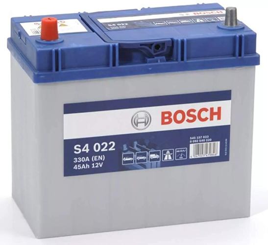 Bosch - S4022 - S4 Car Battery 545157033 12V 45Ah