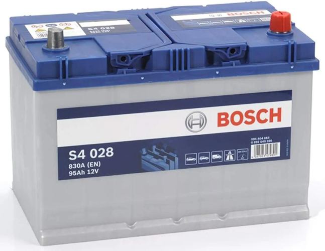 Bosch - S4028 - S4 Car Battery 595404083 12V 95Ah