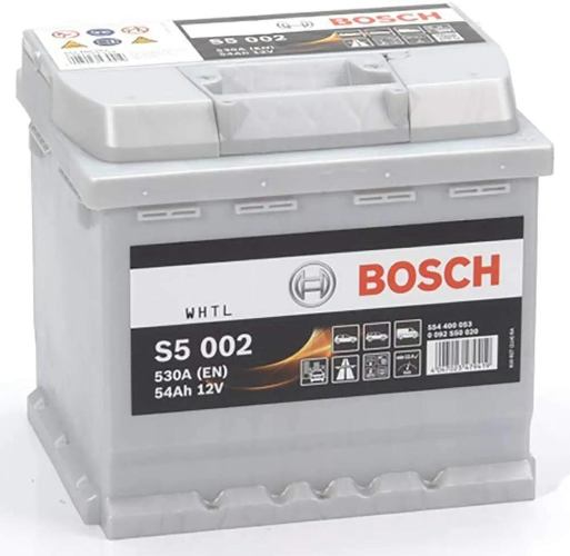 S5 002 Bosch Car Battery 12V 54Ah Type 012 - 554400053
