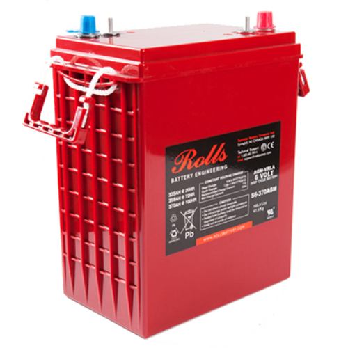 Rolls S6-370AGM Deep Cycle Series 6 Volt Battery