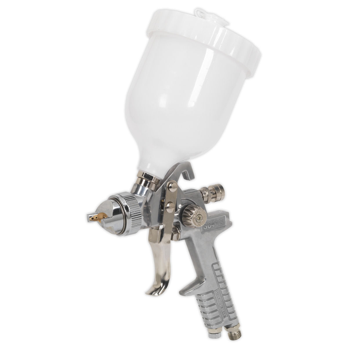 Sealey Spray Gun Gravity Feed 1.4mm Set-Up