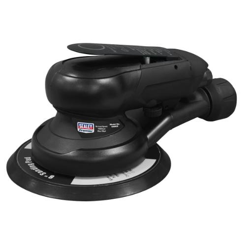 Sealey SA803 Air Palm Orbital Sander Ø150mm Dust-Free