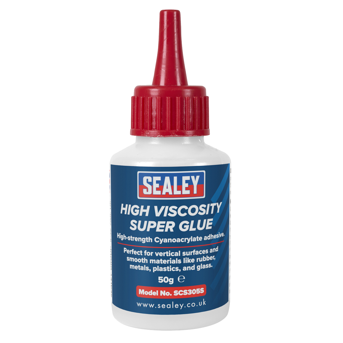 Sealey SCS305 High Viscosity Super Glue Cyanoacrylate Adhesive 50g Pack of 25