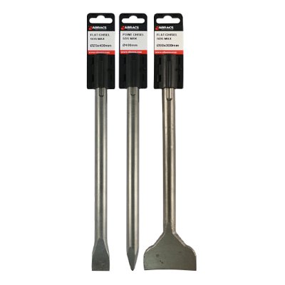 Abracs 125mm x 260mm SDS Max Cranked Tile Chisel - Pack of 1, SDSMC4