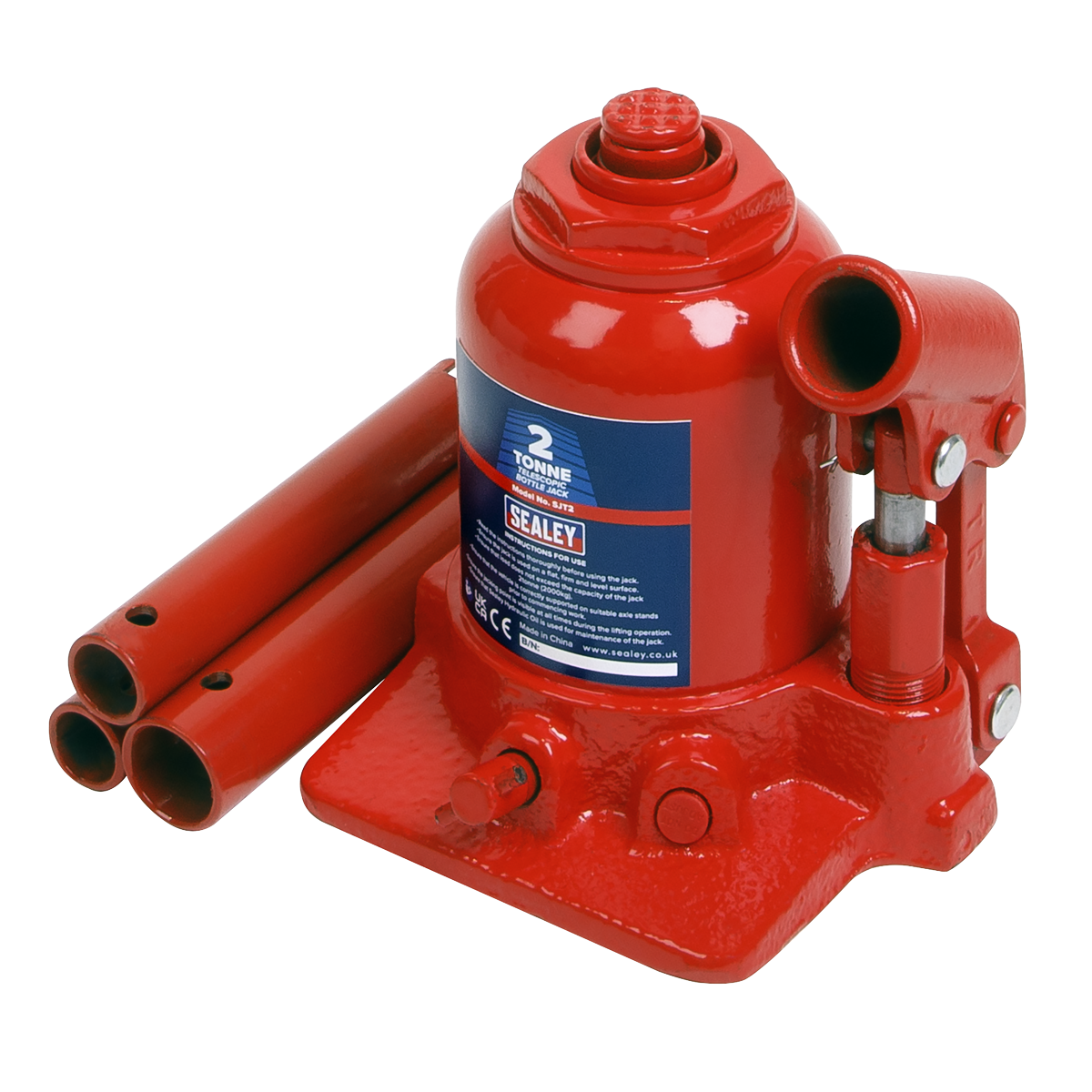Sealey SJT2 Bottle Jack 2 Tonne Telescopic
