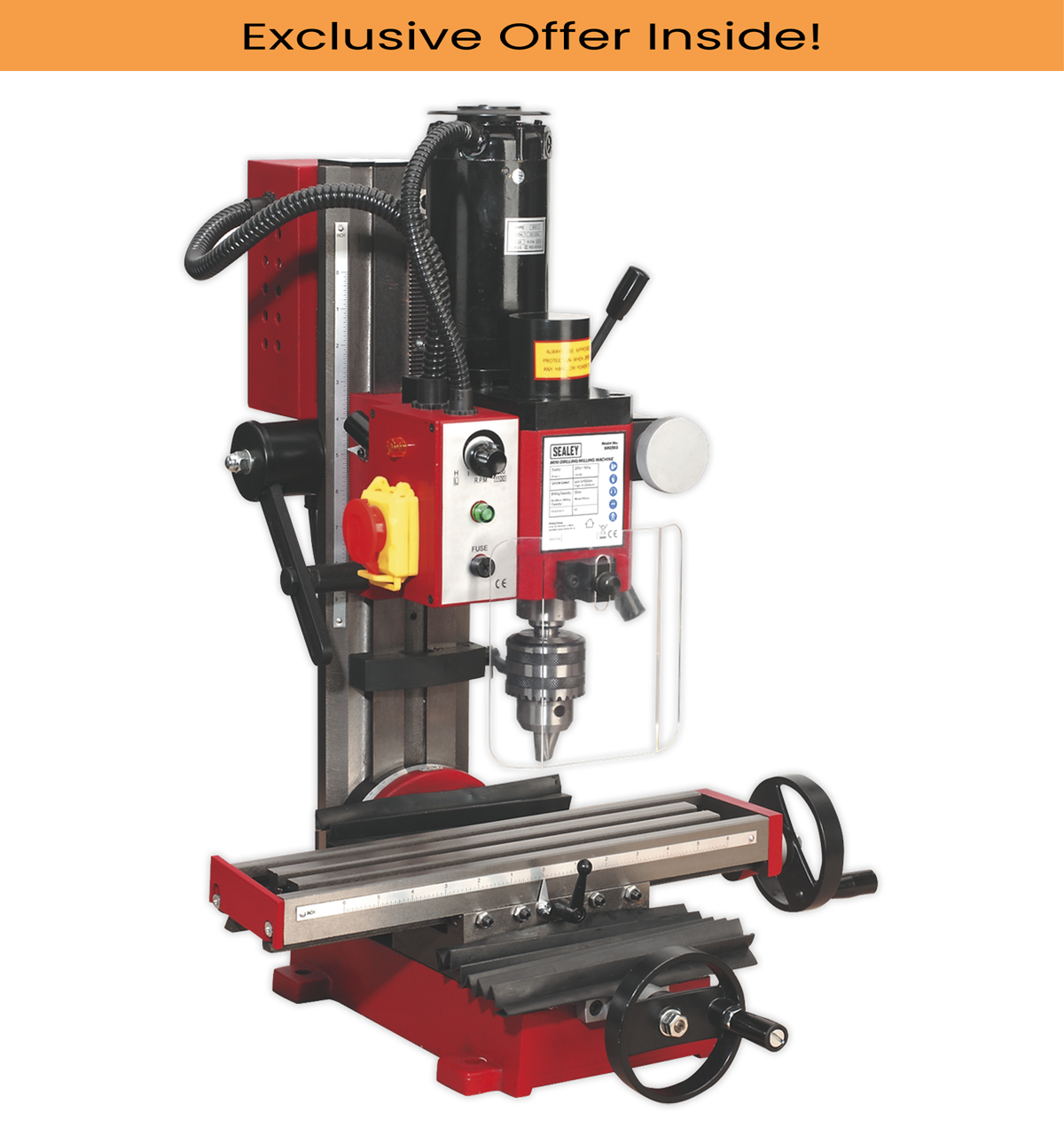 Sealey SM2502 Mini Drilling & Milling Machine