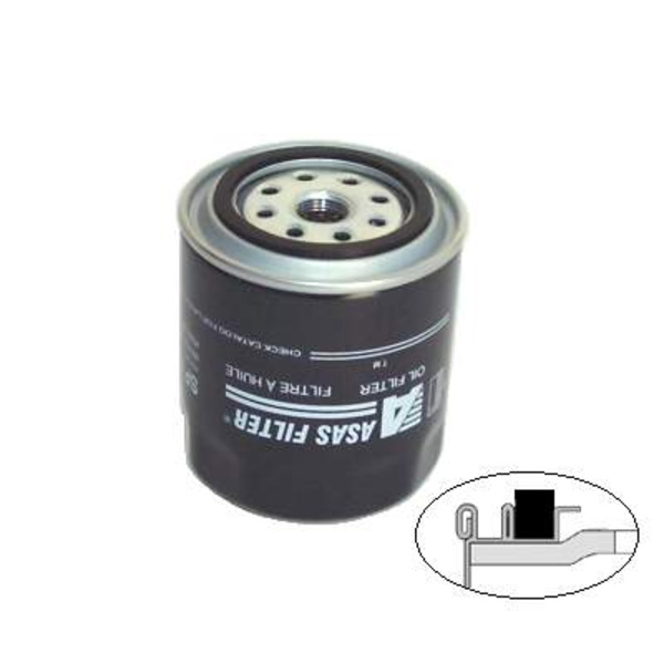 Fuel Filter Spin On, ASAS Filter- SP406M