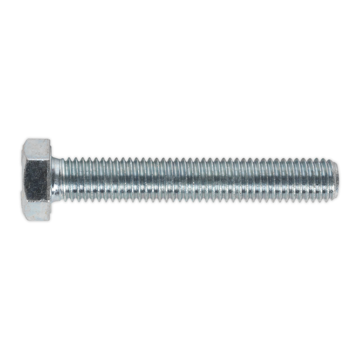 Sealey SS1275 HT Setscrew M12 x 75mm 8.8 Zinc Pack of 10