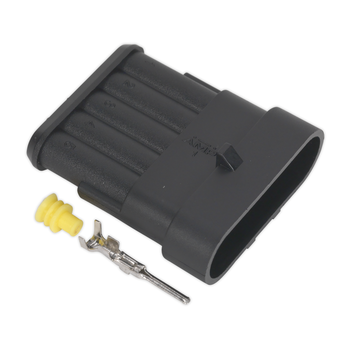 Sealey SSC5M Superseal 5-Way Male Connector - Pack of 3