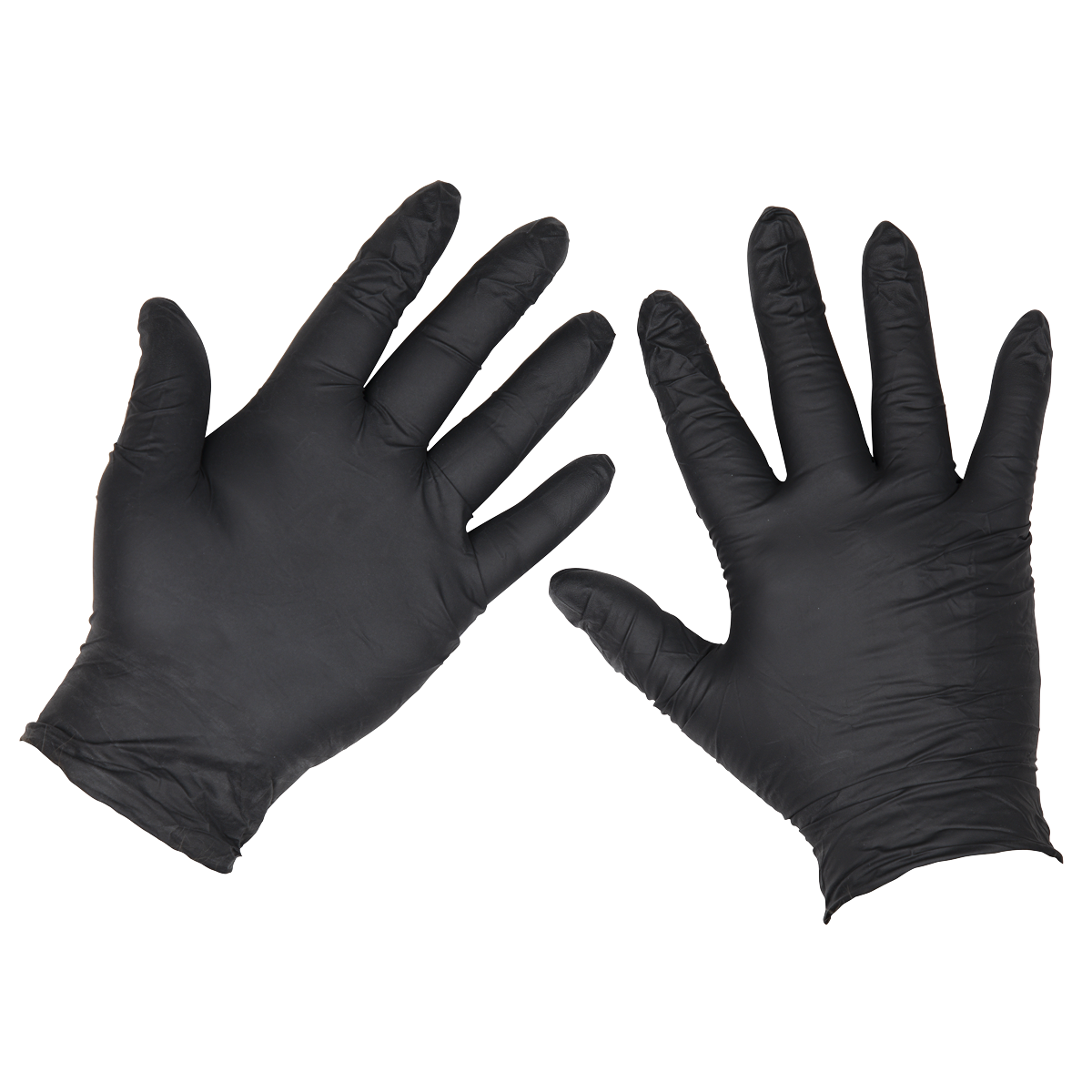 Sealey SSP60XL Extra-Thick Powder-Free Disposable Nitrile Gloves X-Large Pack of 100
