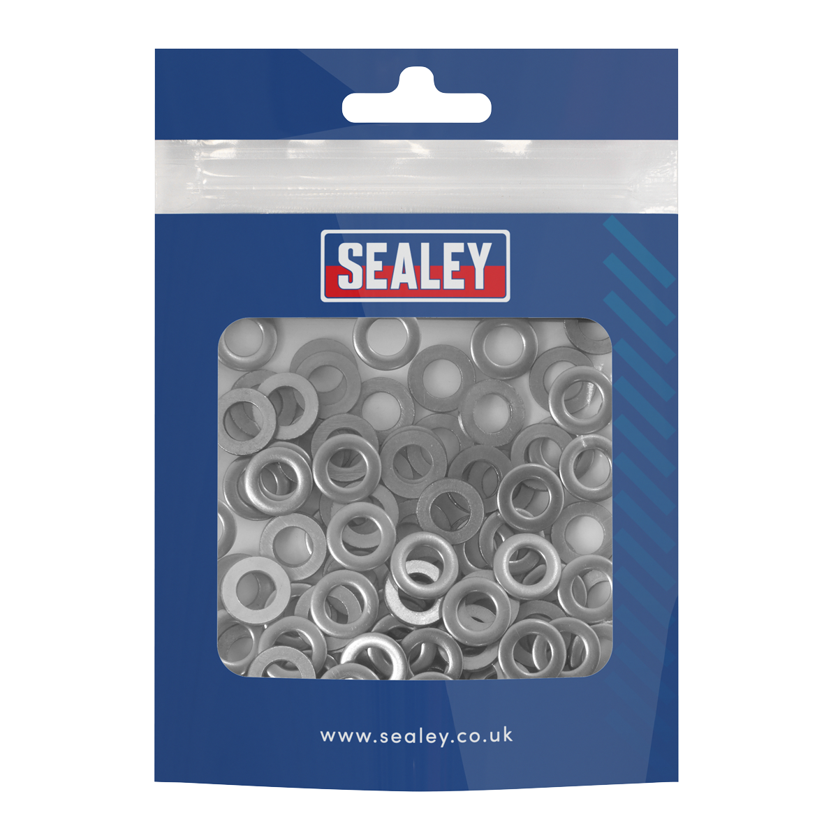 Sealey SSW6 Flat Washer Stainless Steel M6 DIN 125 Pack of 100