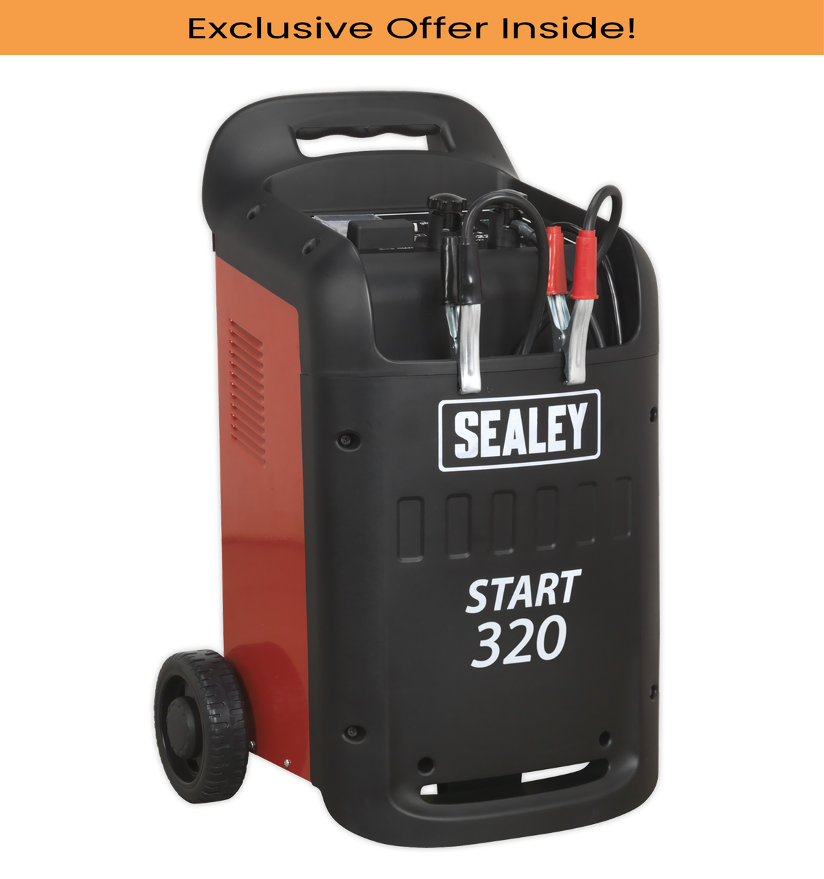Sealey START320 Starter/Charger 320/45Amp 12/24V 230V