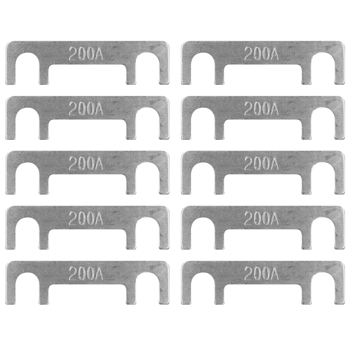 Sealey SUPERSTART950E.F10 200A Fuse for SUPERSTART750E & SUPERSTART950E Pack of 10