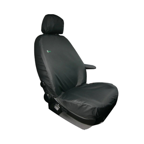 Seat Cover For Fiat Doblo, Year 2010 - 2021, Driver or Passenger Seat, Black, Town & Country - TA3761