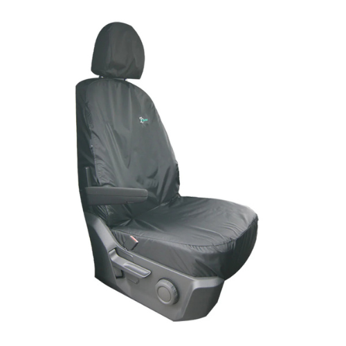 Seat Cover For Volkswagen Crafter 2017 Onwards - Single - Black, Town & Country - TA4065